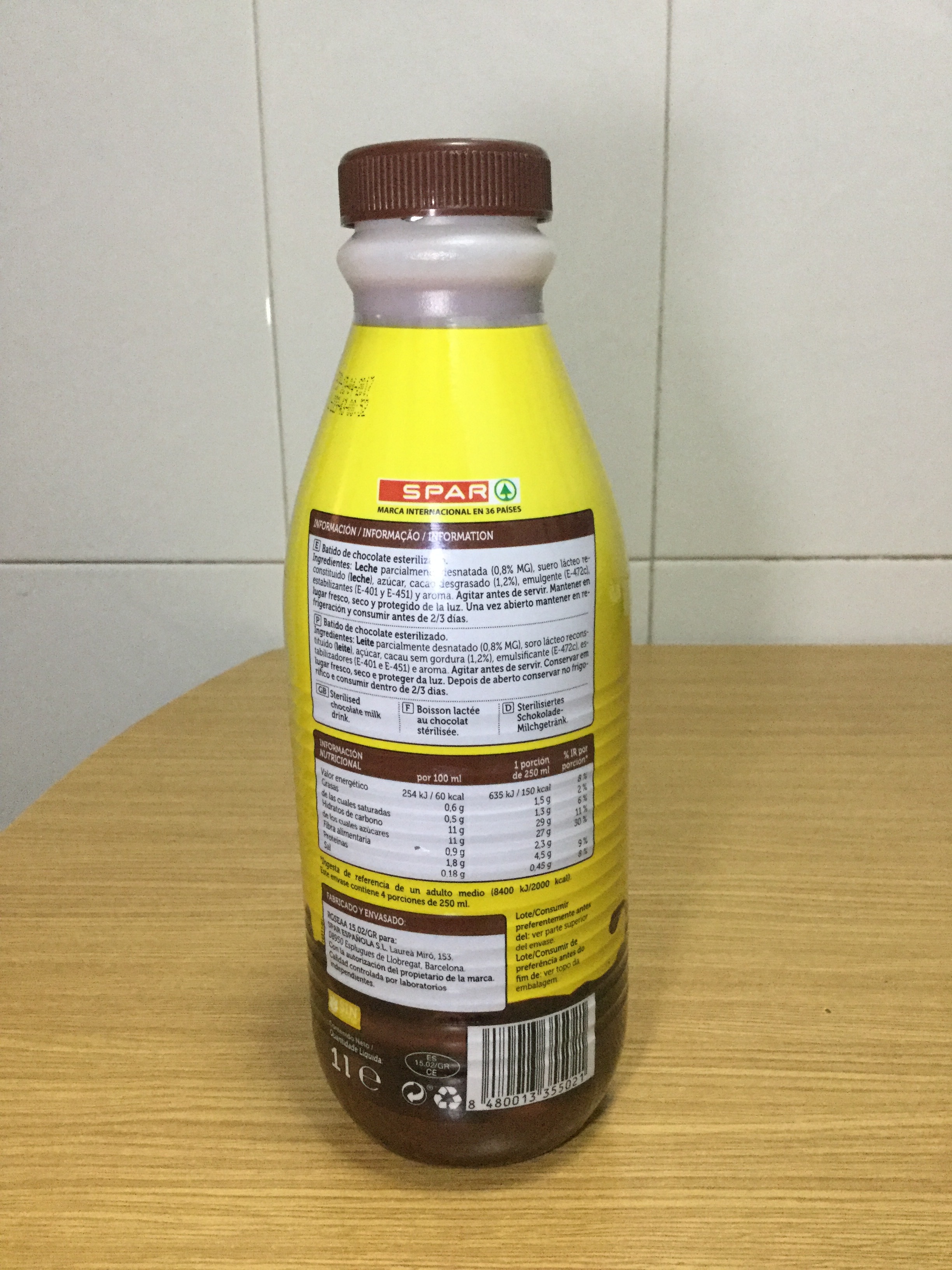 Batido Chocolate 1L