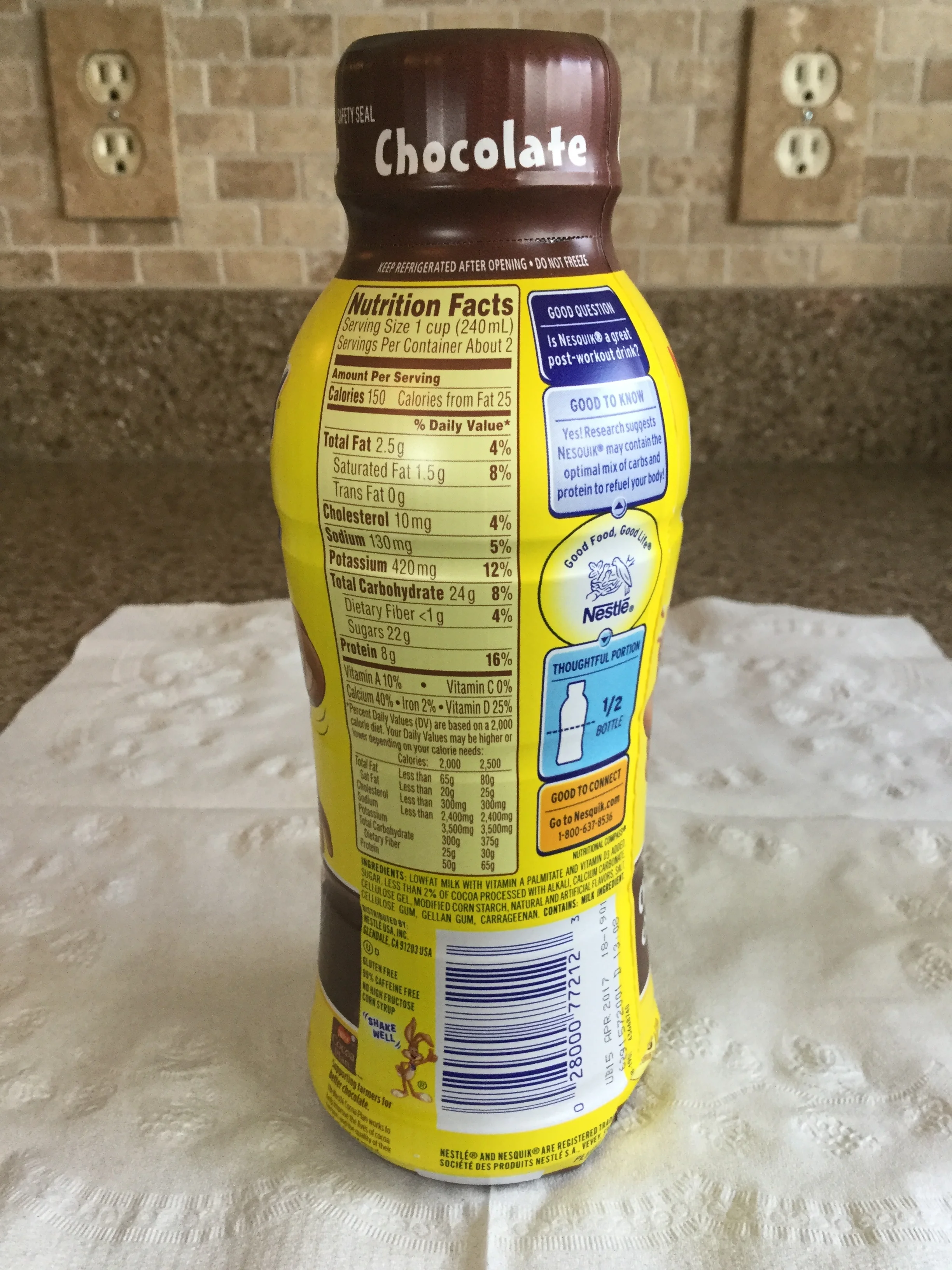 Nestle Nesquik Low Fat Chocolate Milk — Chocolate Milk Reviews