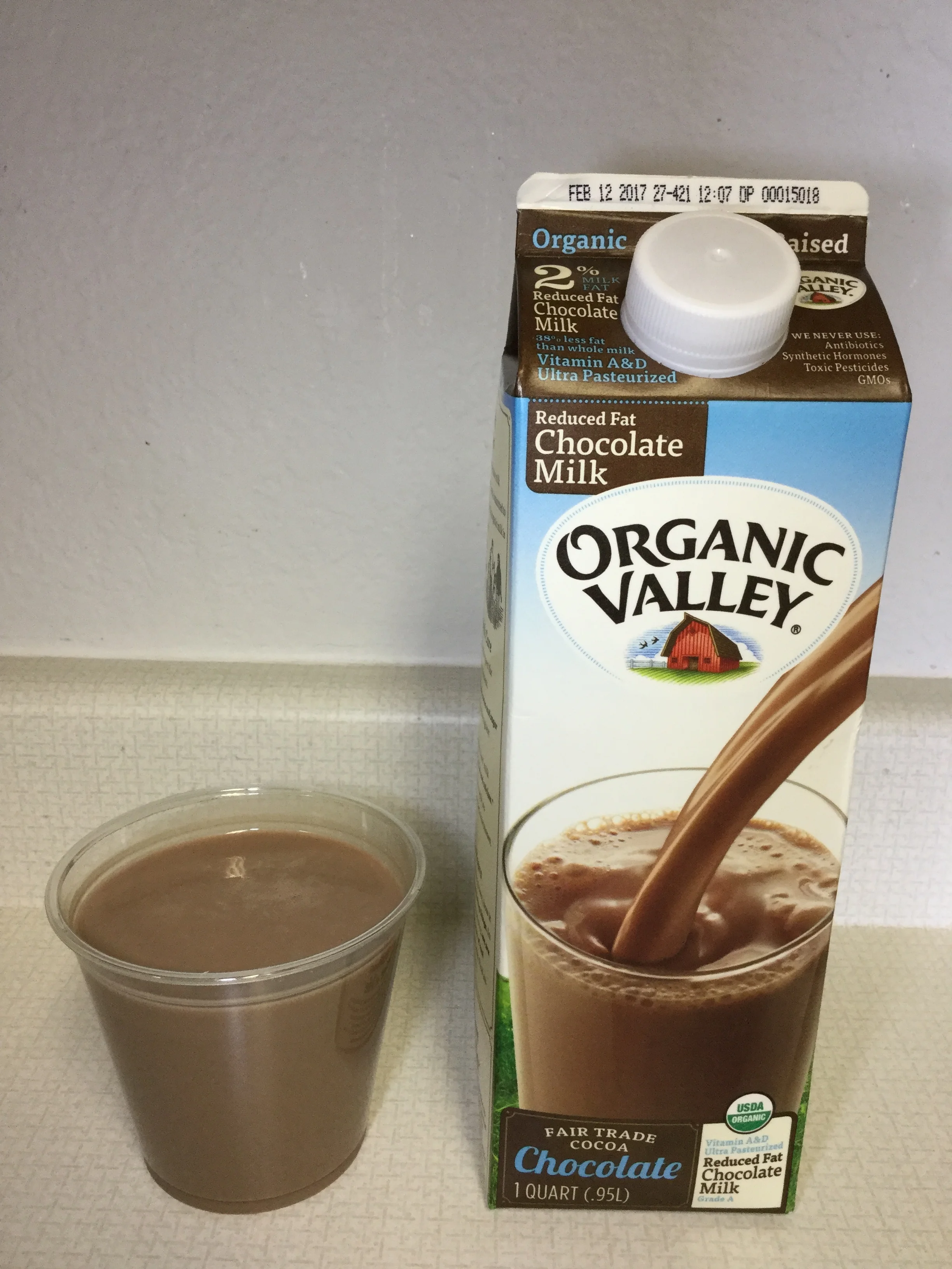 Organic Valley Reduced Fat Chocolate Milk — Chocolate Milk Reviews