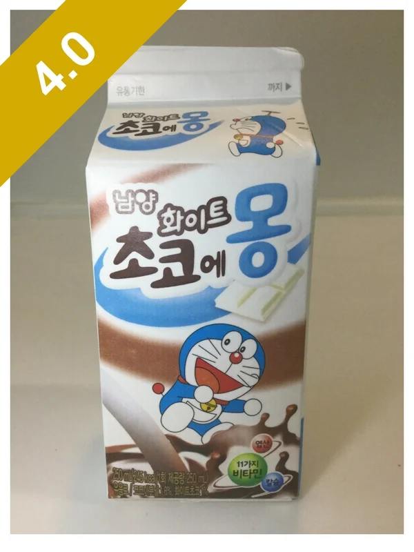 Namyang Doraemon White Chocolate Milk
