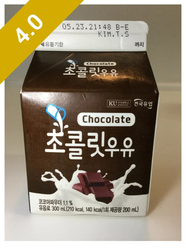Konkuk University Chocolate Milk