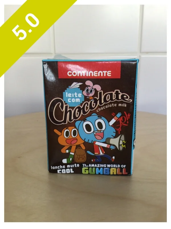 Continente Leite Com Chocolate