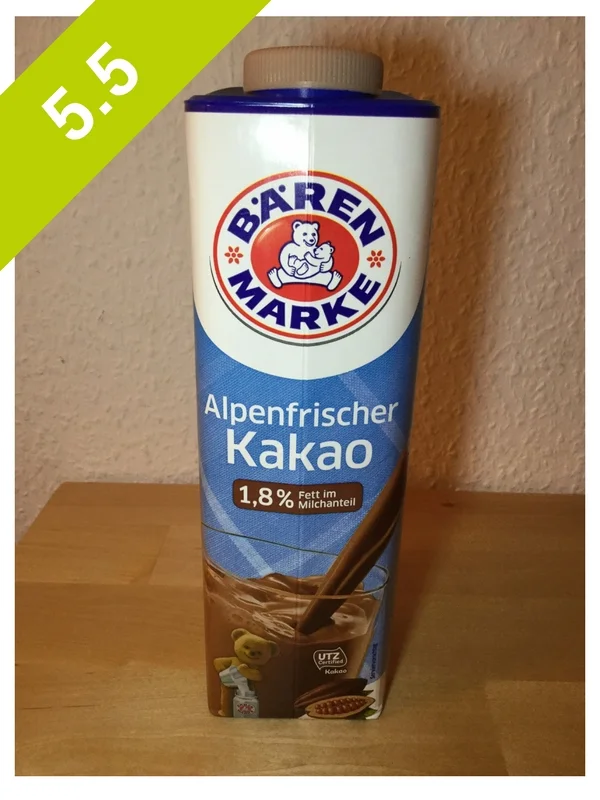 Baren Marke Alpenfrischer Kakao