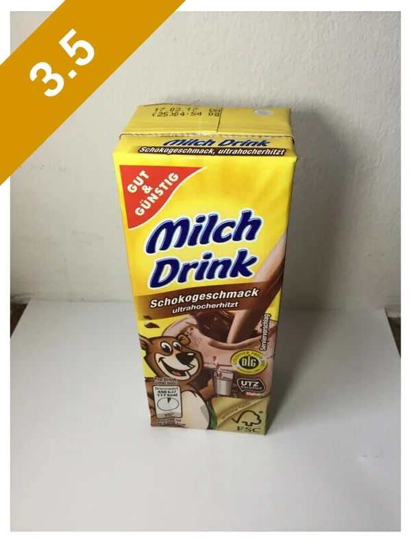 Edeka Gut & Günstig Milch Drink Schokogeschmack