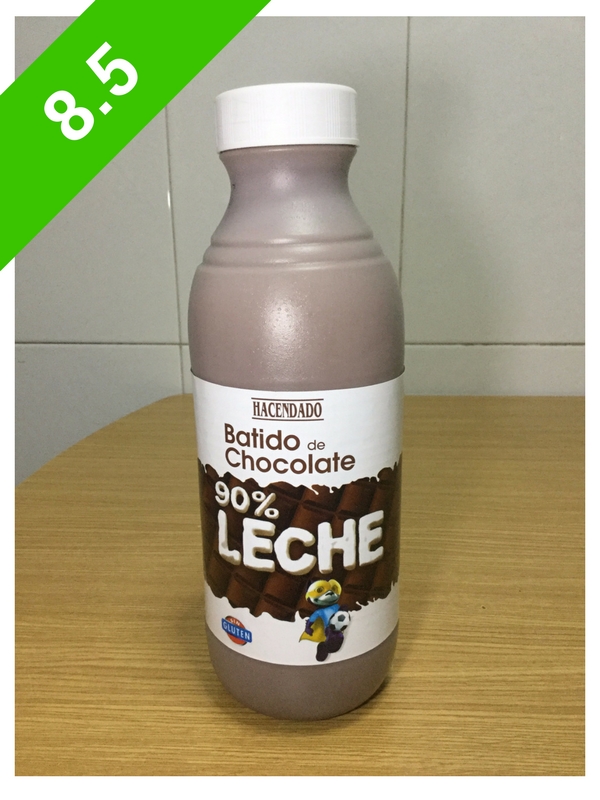 batido de chocolate Sin Gluten