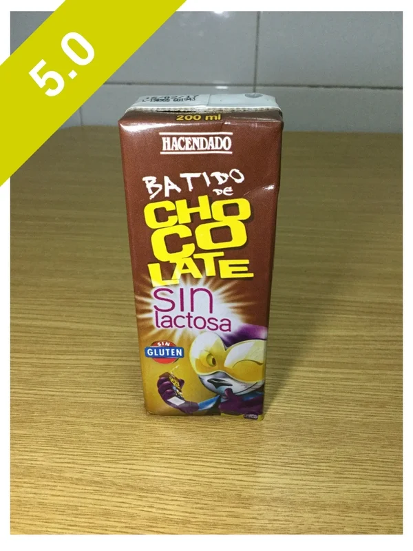 Hacendado Batido De Chocolate Sin Lactosa