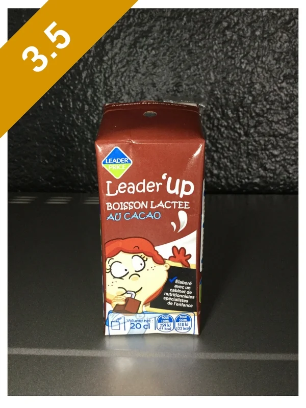 Leader Price Leader Up Boisson Lactee Au Cacao