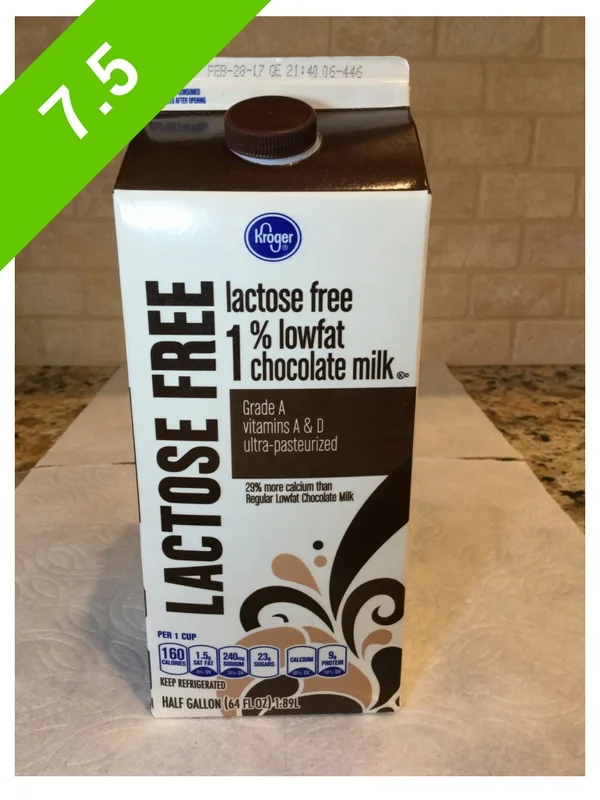 Kroger Lactose Free 1% Lowfat Chocolate Milk