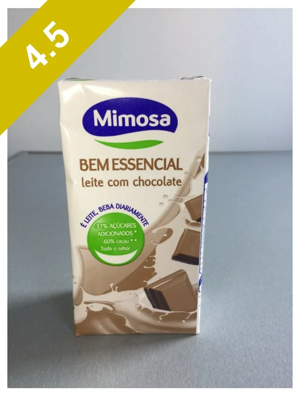 Mimosa Bem Essencial Leite Com Chocolate