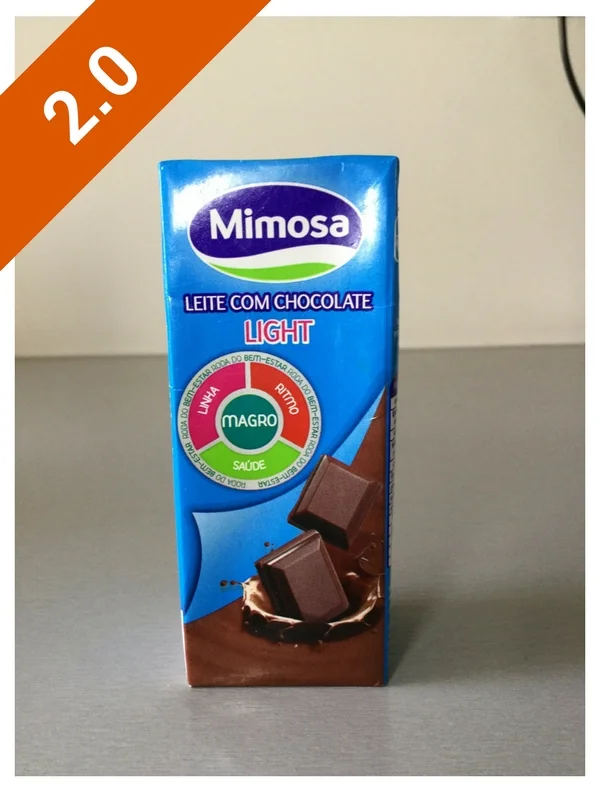 Mimosa Leite Com Chocolate Light