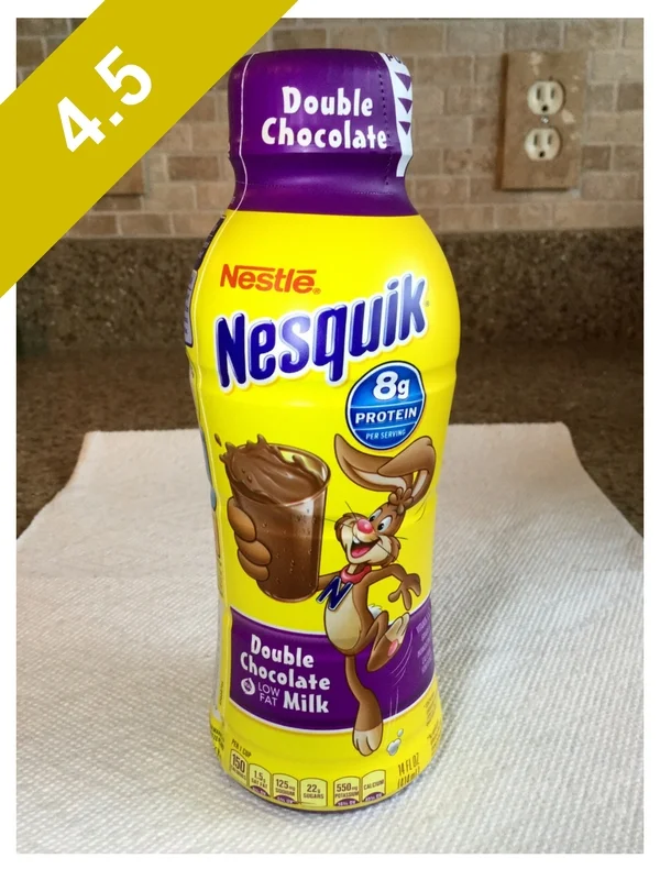 Nestle Nesquik Double Chocolate Low Fat Chocolate Milk