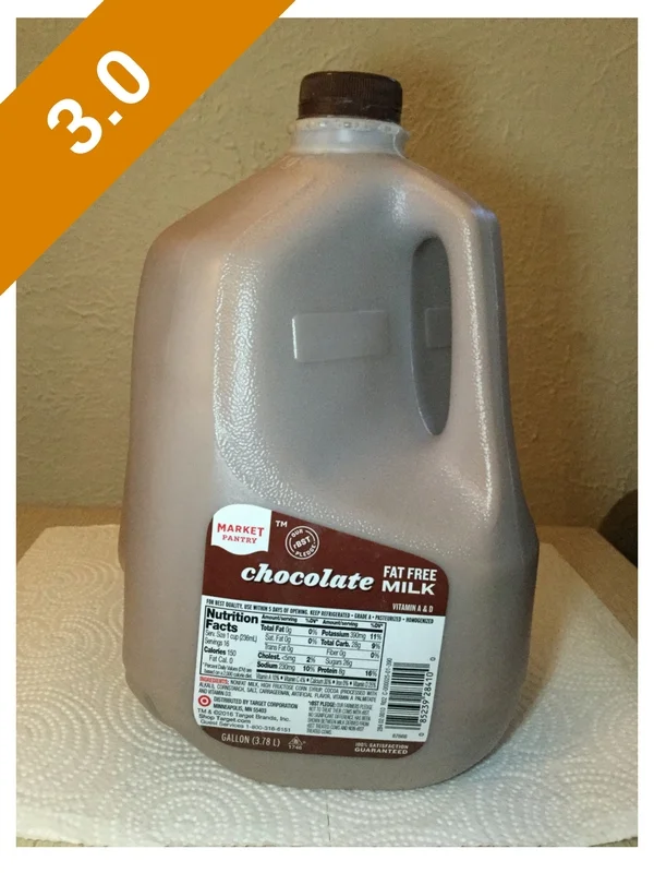 Market Pantry Chocolate Fat Free Milk