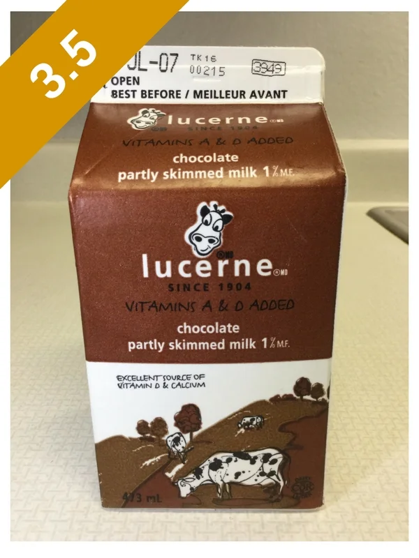 Lucerne Chocolate Partly Skimmed Milk