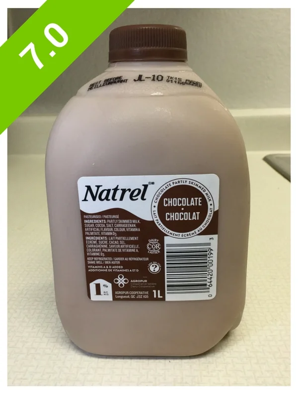 Natrel Chocolate Partly Skimmed Milk