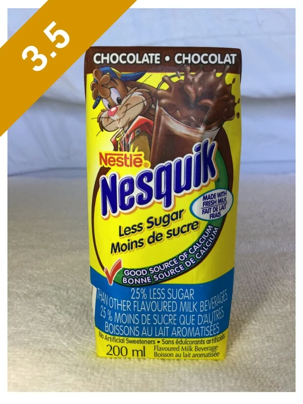 Nestle Nesquik Less Sugar Chocolate Milk