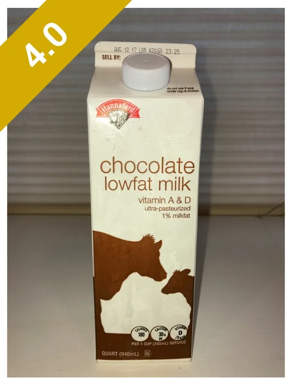 Hannaford Lowfat Chocolate Milk