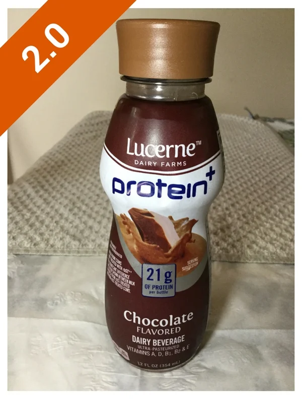 Lucerne Protein Plus Chocolate Flavored Dairy Beverage