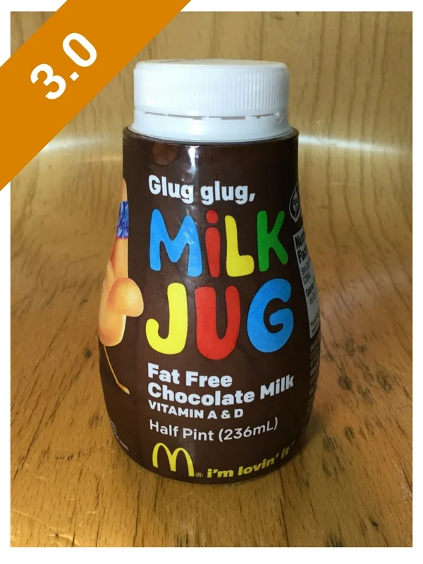 McDonald's Milk Jug Fat Free Chocolate Milk
