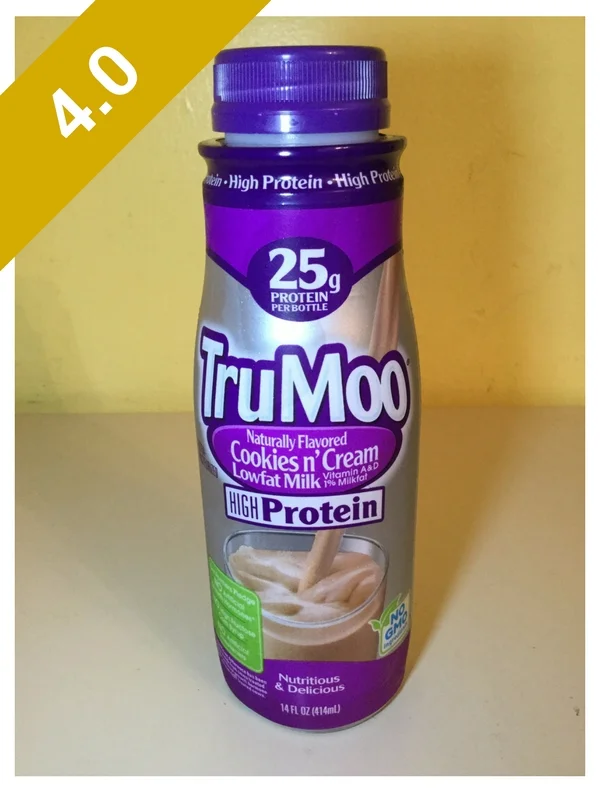 TruMoo High Protein Cookies n' Cream Lowfat Milk