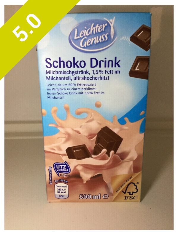 Leichter Genuss Schoko Drink