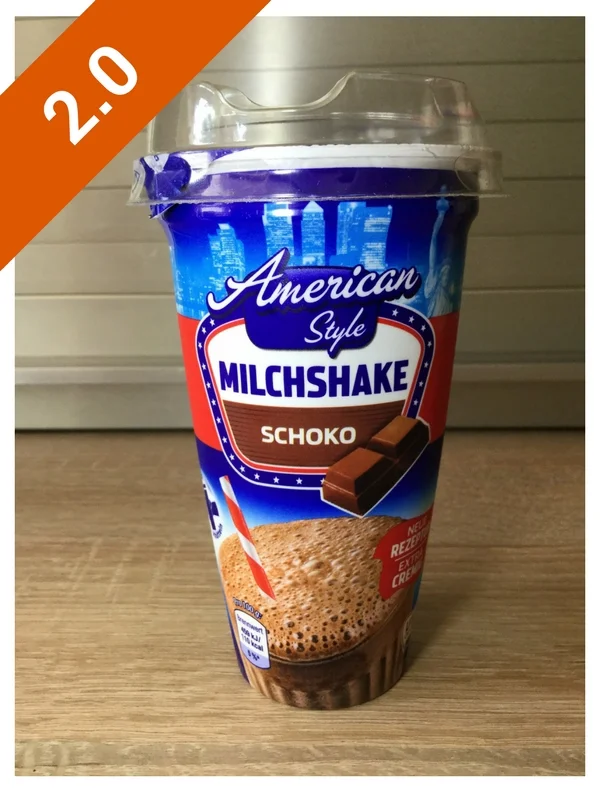 American Style Milkshake Schoko