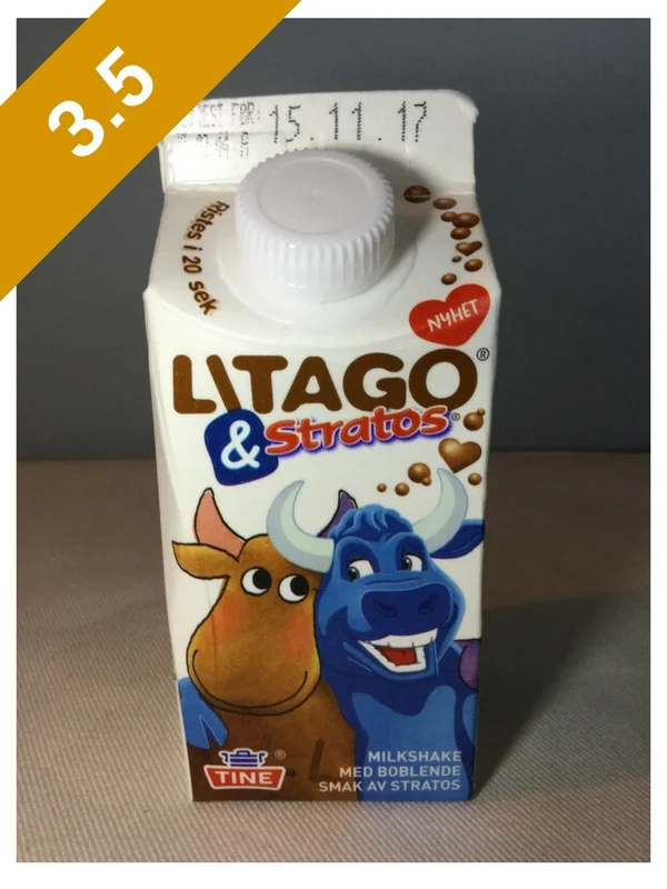 Tine Litago & Stratos Milkshake
