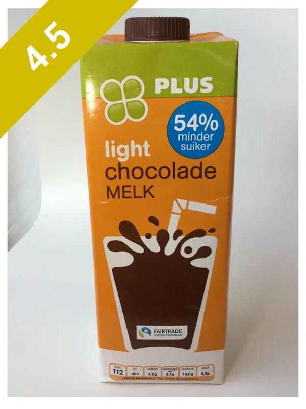 Plus Light Chocolade Melk