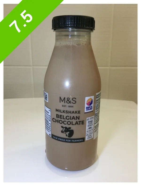 Marks & Spencer Belgian Chocolate Milkshake (Wales)