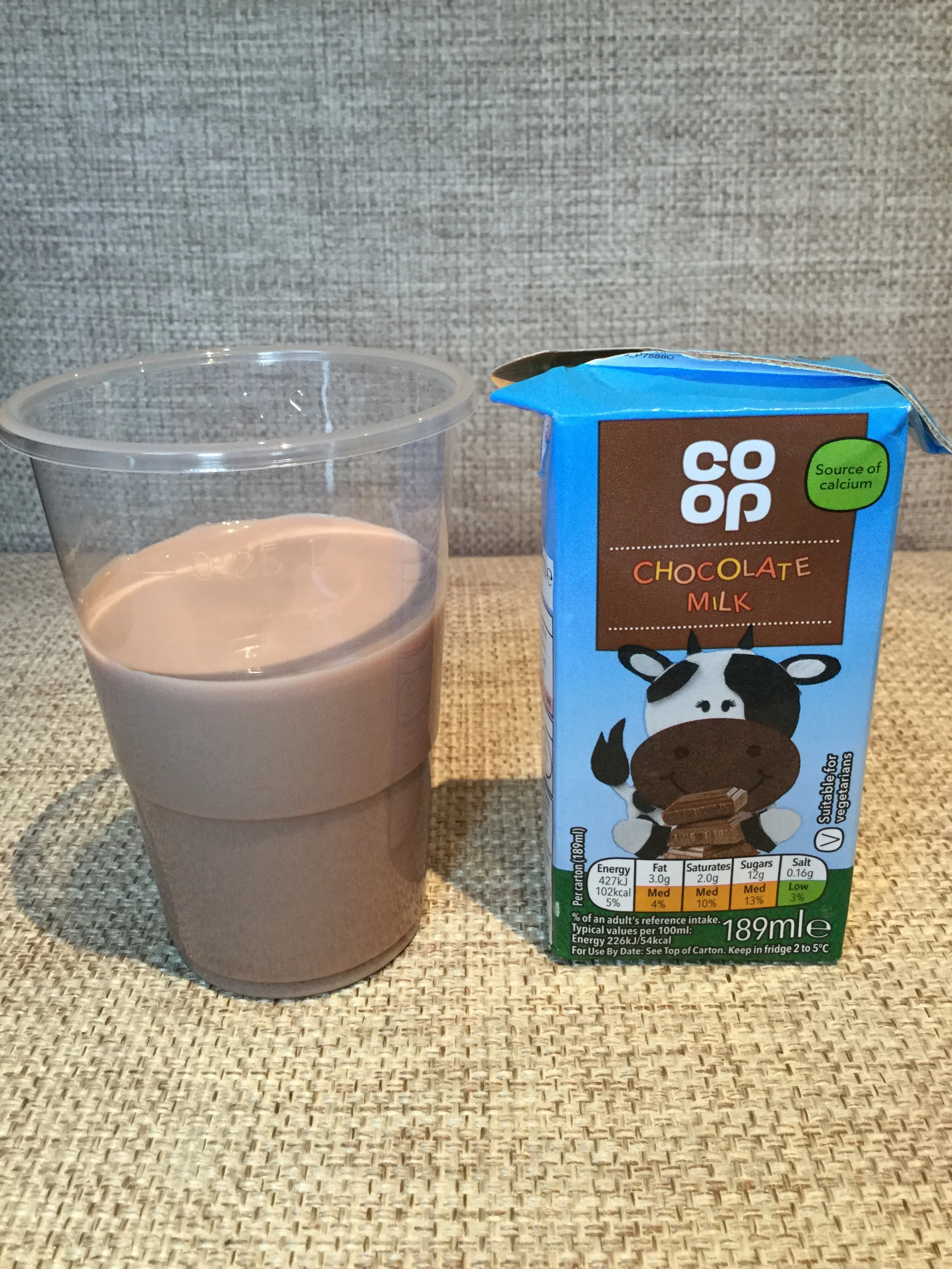 Coop Chocolate Milk (189mL) — Chocolate Milk Reviews
