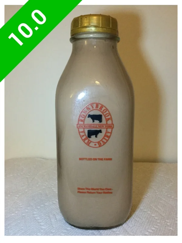 Ronnybrook Farm Dairy Creamline Chocolate Milk [glass]
