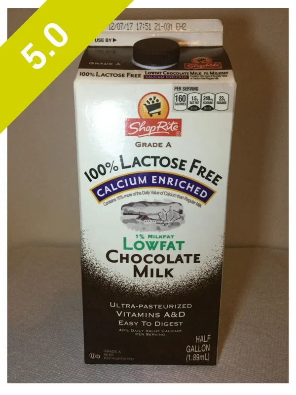 Shop Rite Lactose Free Lowfat Chocolate Milk