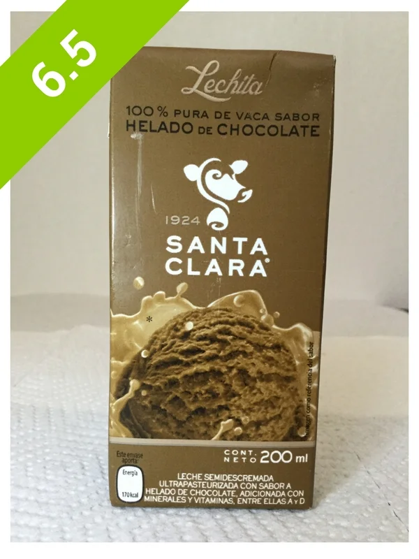 Santa Clara Lechita Helado de Chocolate (200mL box)