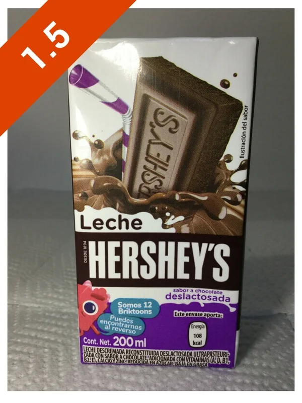 Hershey's Leche Chocolate Deslactosada