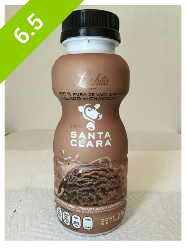Santa Clara Lechita Helado de Chocolate
