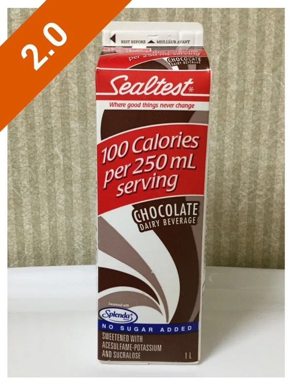 Sealtest Chocolate Dairy Beverage No Sugar Added