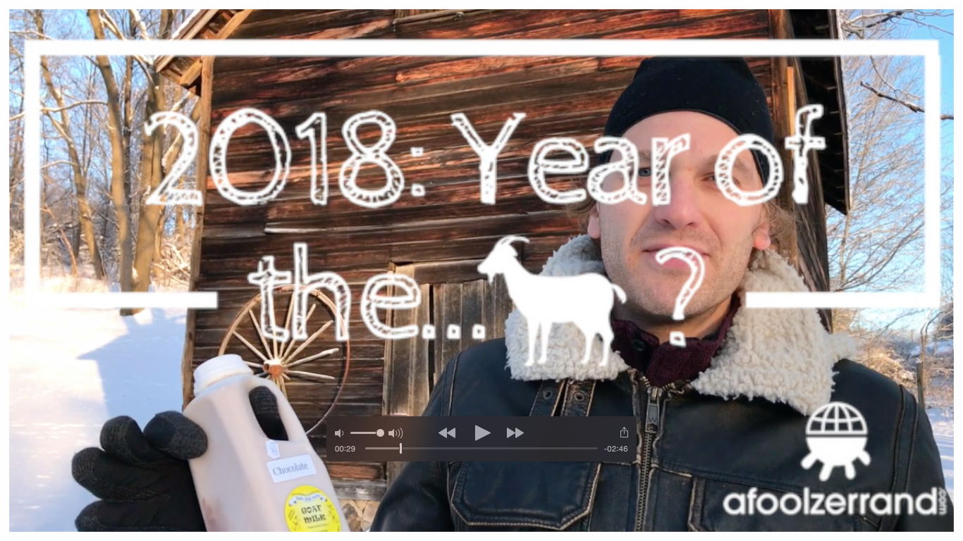VB#73: Ringing In the New Year With Chocolate Goat Milk!