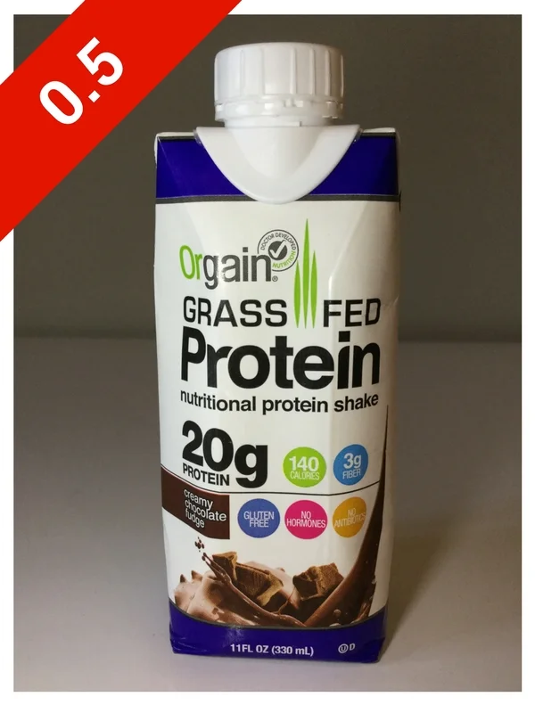 Orgain Grass Fed Protein Creamy Chocolate Fudge