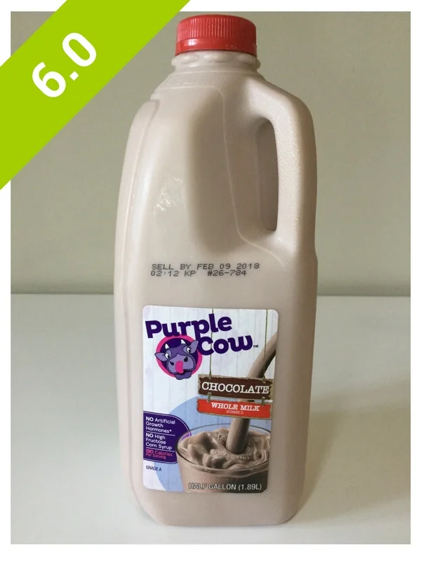 Purple Cow Chocolate Milk