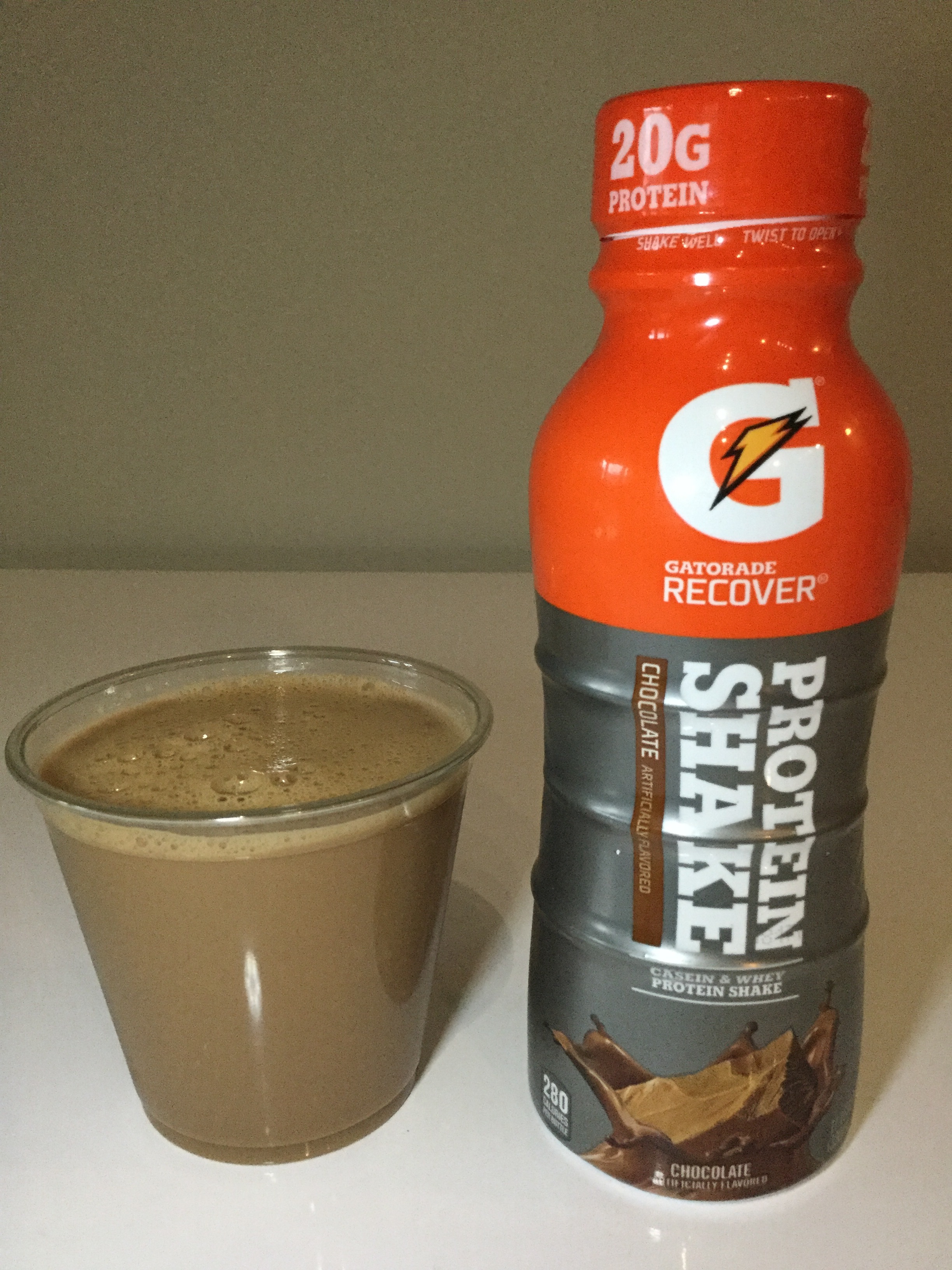 Gatorade Recover Chocolate Protein Shake — Chocolate Milk Reviews