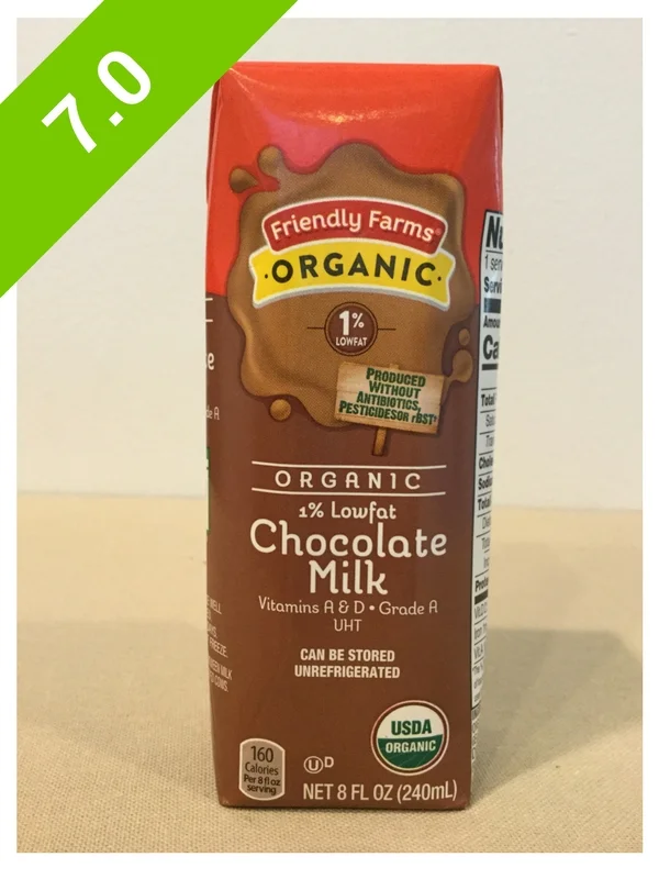 Friendly Farms Organic Lowfat Chocolate Milk