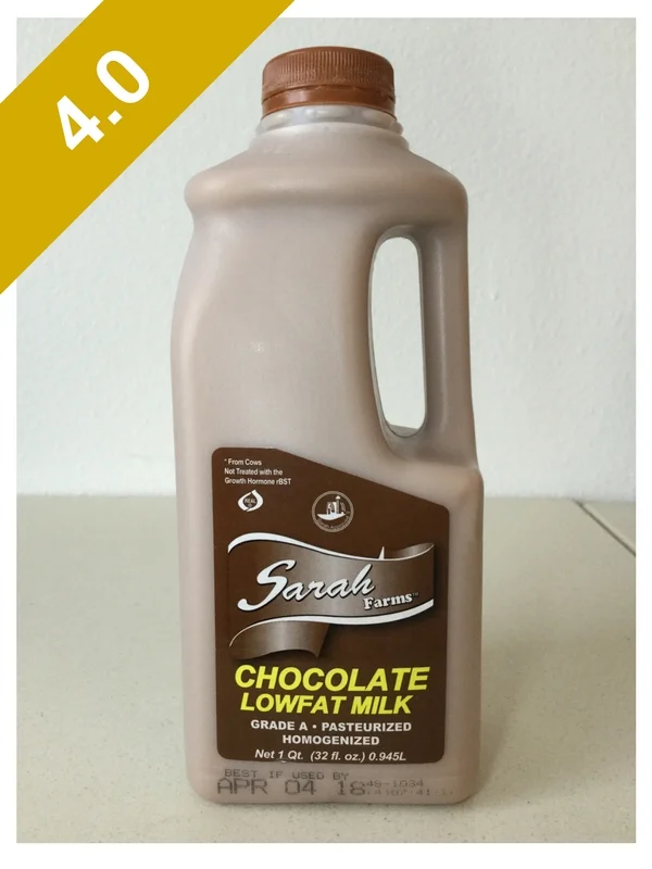 Sarah Farms Lowfat Chocolate Milk