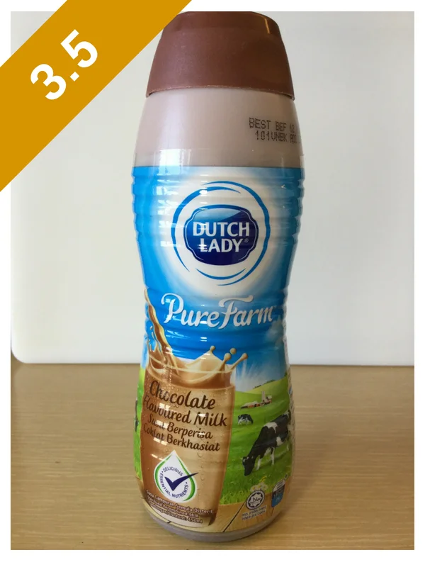 Dutch Lady Pure Farm Chocolate Milk (UHT plastic)