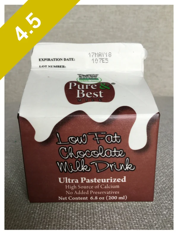 Hacienda Macalauan Pure & Best Low Fat Chocolate Milk