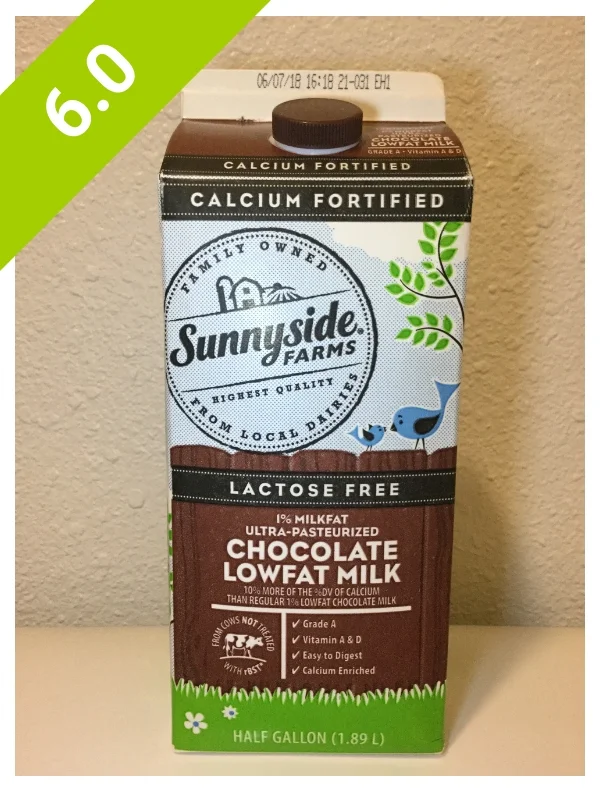 Sunnyside Farms Lactose Free Lowfat Chocolate Milk