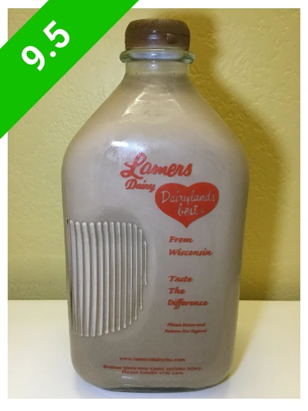 Lamers Dairy Chocolate Milk (glass)
