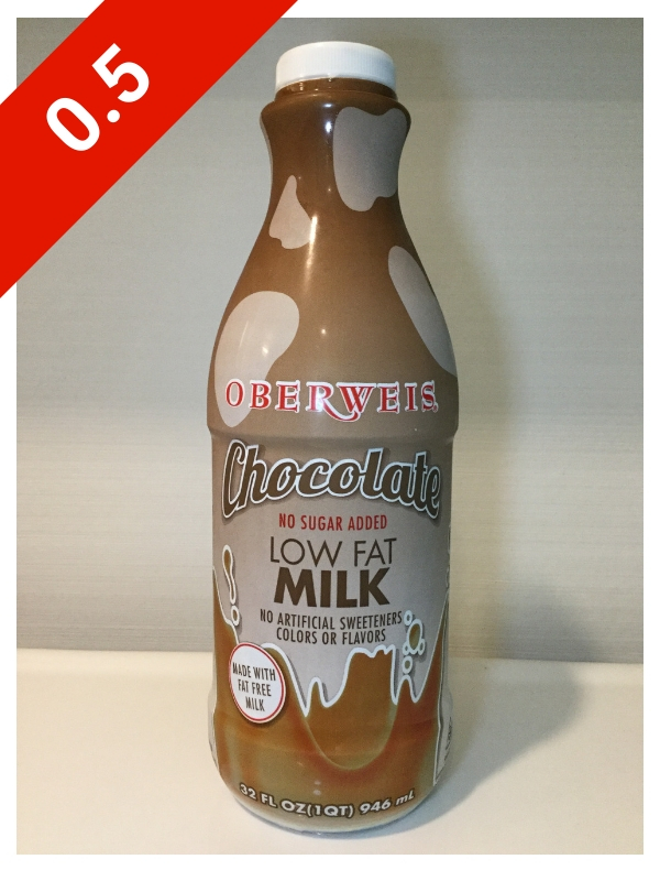 Oberweis No Sugar Added Low Fat Chocolate Milk