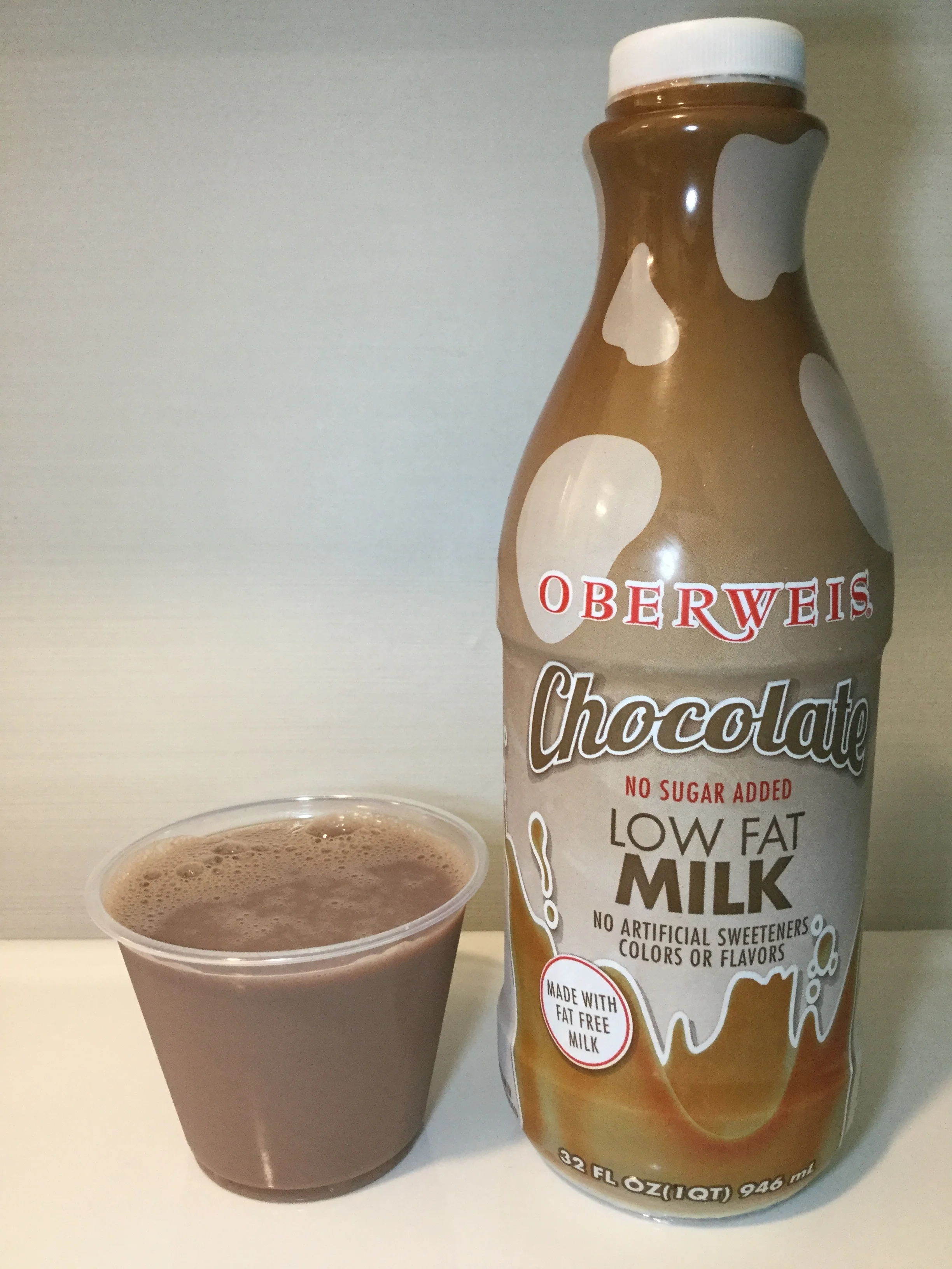 Oberweis No Sugar Added Low Fat Chocolate Milk — Chocolate Milk Reviews