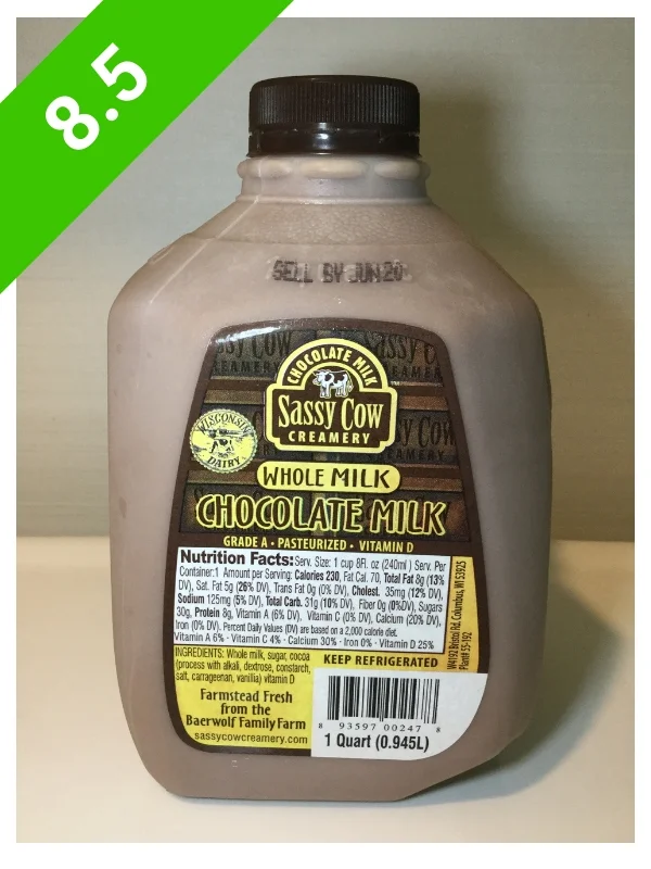 Sassy Cow Creamery Chocolate Milk