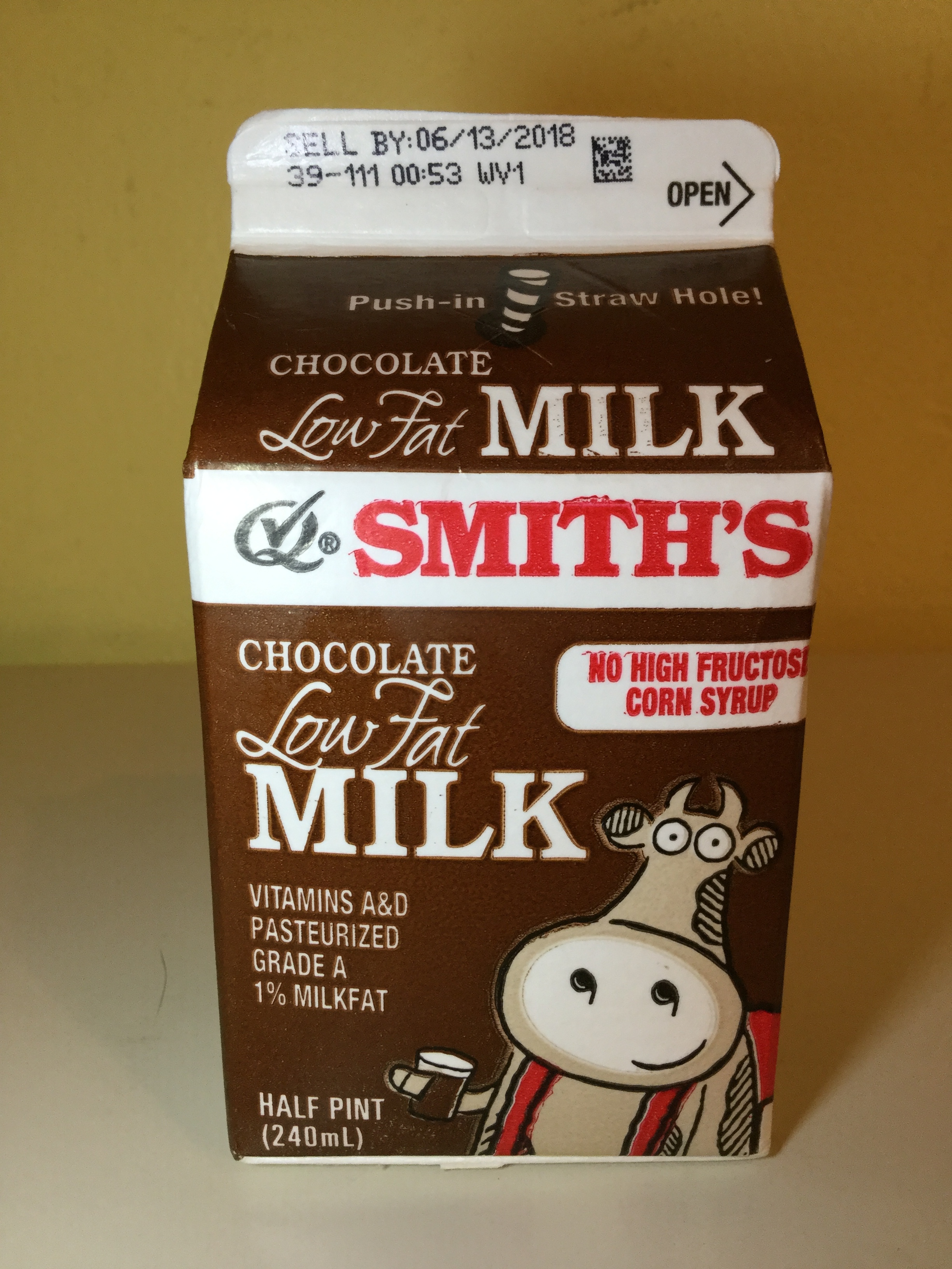 Smith Brothers Farms Reduced Fat Chocolate Milk — Chocolate Milk Reviews