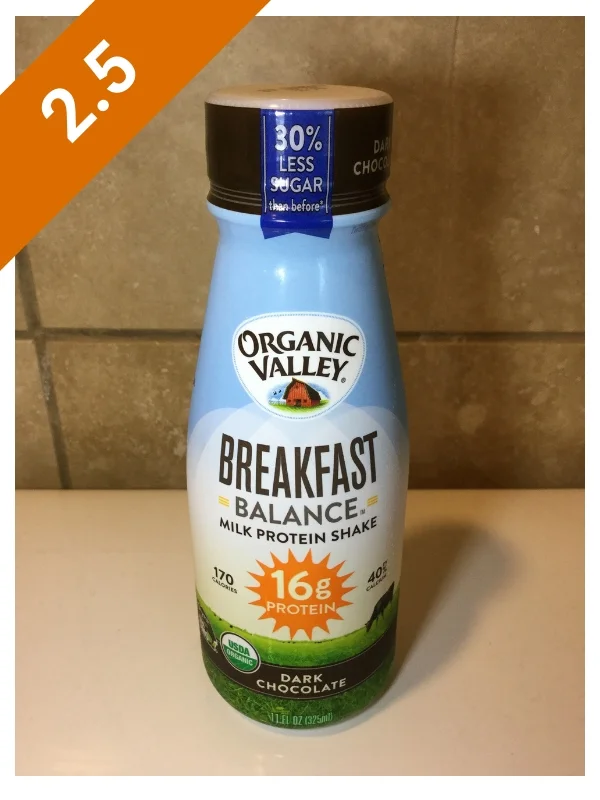 Organic Valley Breakfast Balance Dark Chocolate